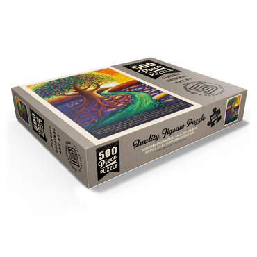 Psalm 1:1-3, Vintage Poster 500 Jigsaw Puzzle box view1