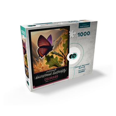 Colorado, Hairstreak Butterfly: State Insects Series 1000 Jigsaw Puzzle box view2