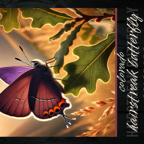 Colorado, Hairstreak Butterfly: State Insects Series 500 Jigsaw Puzzle 3D Modell