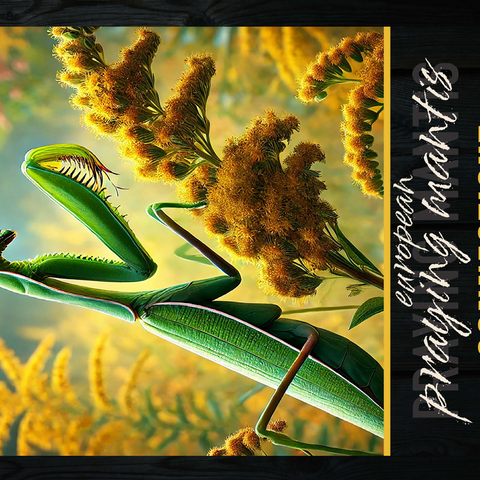 Connecticut, European Praying Mantis: State Insects Series 500 Jigsaw Puzzle 3D Modell