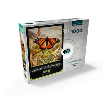 Idaho, Monarch Butterfly: State Insects Series 1000 Jigsaw Puzzle box view2