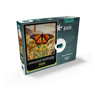 Idaho, Monarch Butterfly: State Insects Series 500 Jigsaw Puzzle box view2