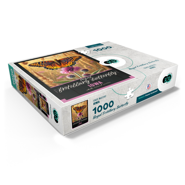 Iowa, Regal Fritillary Butterfly: State Insects Series 1000 Jigsaw Puzzle box view1