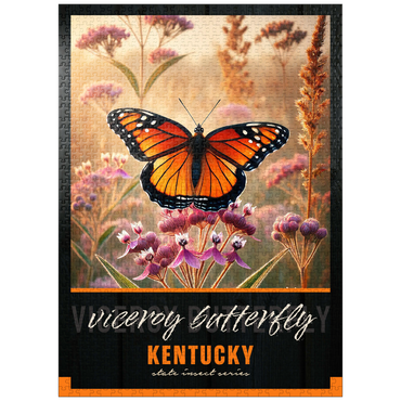 puzzleplate Kentucky Viceroy Butterfly: State Insects Series 1000 Jigsaw Puzzle