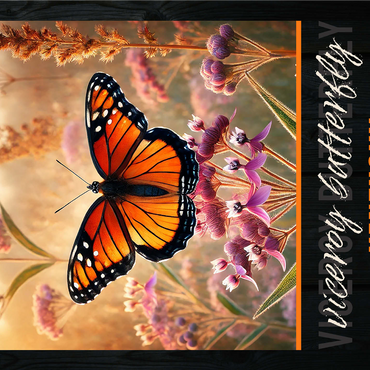 Kentucky Viceroy Butterfly: State Insects Series 1000 Jigsaw Puzzle 3D Modell