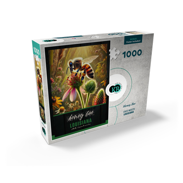 Louisiana, Honey Bee: State Insects Series 1000 Jigsaw Puzzle box view2