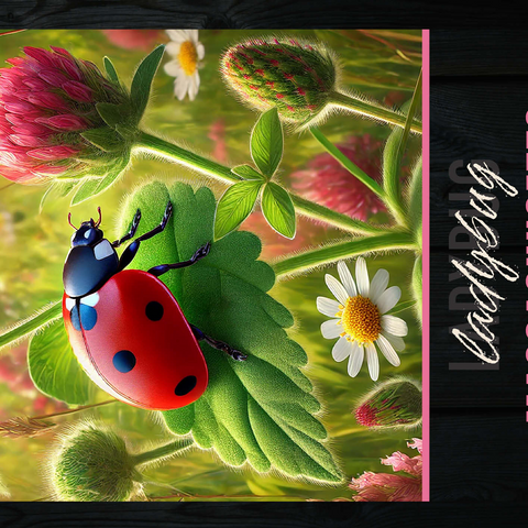Massachusetts, Ladybug: State Insects Series 500 Jigsaw Puzzle 3D Modell