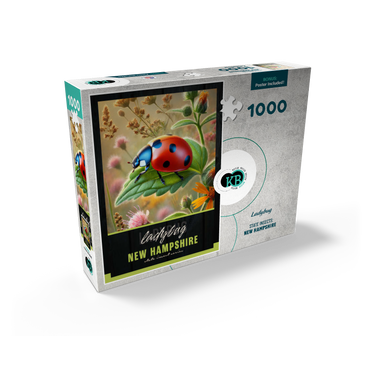 New Hampshire, Ladybug: State Insects Series 1000 Jigsaw Puzzle box view2