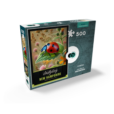 New Hampshire, Ladybug: State Insects Series 500 Jigsaw Puzzle box view2