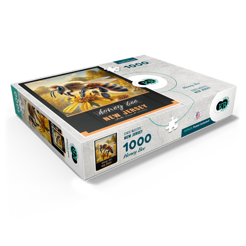 New Jersey, Honey Bee: State Insects Series 1000 Jigsaw Puzzle box view1