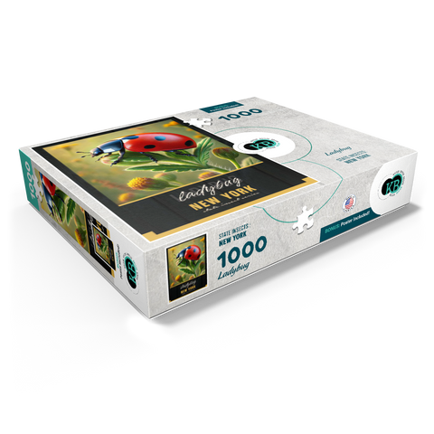 New York, Ladybug: State Insects Series 1000 Jigsaw Puzzle box view1