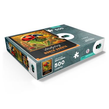 North Dakota, Ladybug: State Insects Series 500 Jigsaw Puzzle box view1