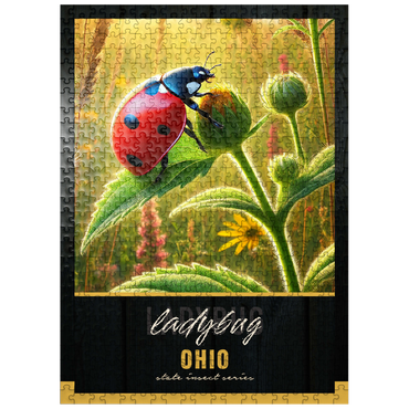 puzzleplate Ohio, Ladybug: State Insects Series 500 Jigsaw Puzzle