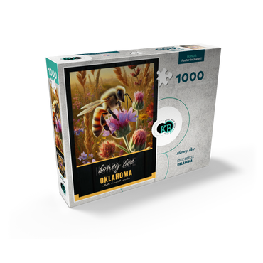 Oklahoma, Honey Bee: State Insects Series 1000 Jigsaw Puzzle box view2