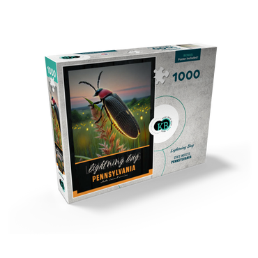 Pennsylvania, Lightning Bug: State Insects Series 1000 Jigsaw Puzzle box view2