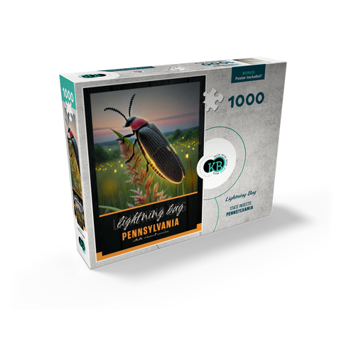 Pennsylvania, Lightning Bug: State Insects Series 1000 Jigsaw Puzzle box view2