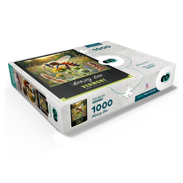 Vermont, Honey Bee: State Insects Series 1000 Jigsaw Puzzle box view1