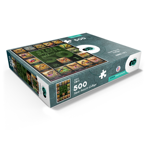 Collage: State Insects Series, Part 1 of 3 500 Jigsaw Puzzle box view1