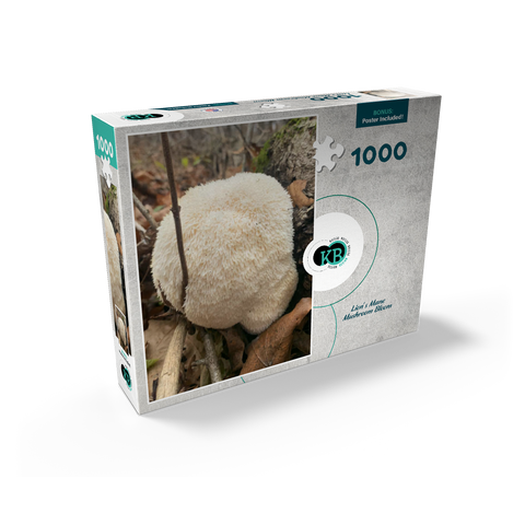 Lion's Mane Mushroom Bloom 1000 Jigsaw Puzzle box view2