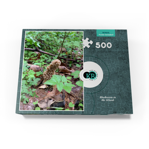 Mushroom in the Woods 500 Jigsaw Puzzle box view3