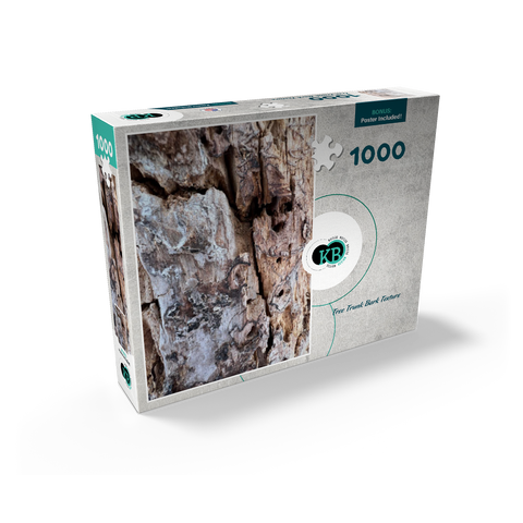 Tree Trunk Bark Texture 1000 Jigsaw Puzzle box view2