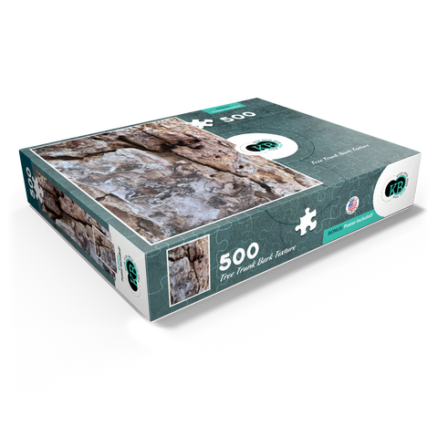 Tree Trunk Bark Texture 500 Jigsaw Puzzle box view1