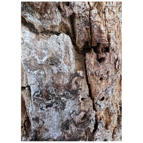 puzzleplate Tree Trunk Bark Texture 500 Jigsaw Puzzle