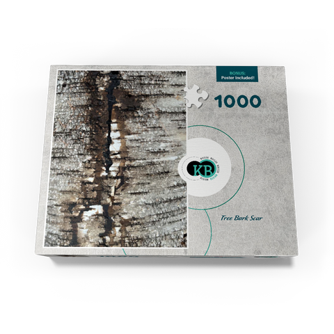 Tree Bark Scar 1000 Jigsaw Puzzle box view3