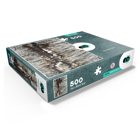 Tree Bark Scar 500 Jigsaw Puzzle box view1