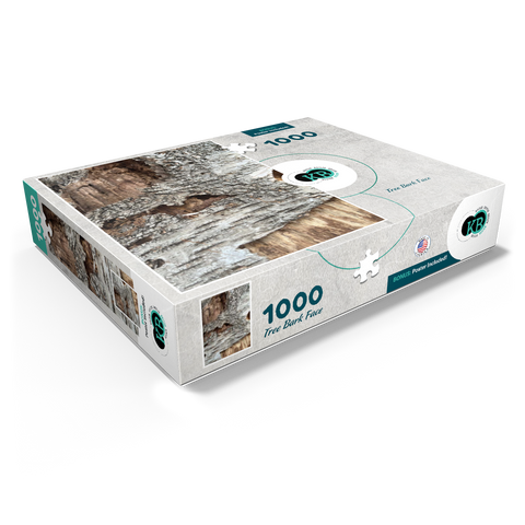 Tree Bark Funny Face 1000 Jigsaw Puzzle box view1
