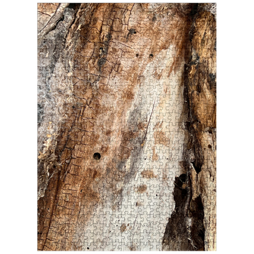 puzzleplate Cracked Tree Bark 500 Jigsaw Puzzle