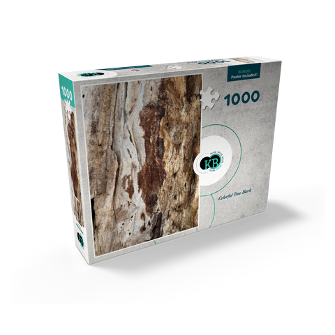 Colorful Tree Bark 1000 Jigsaw Puzzle box view2