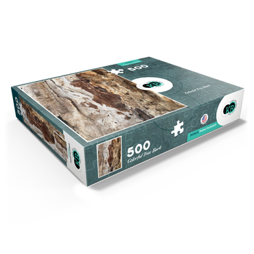 Colorful Tree Bark 500 Jigsaw Puzzle box view1