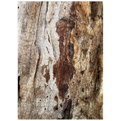 puzzleplate Colorful Tree Bark 500 Jigsaw Puzzle