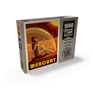 Mercury: Fun In The Sun, Vintage Poster 1000 Jigsaw Puzzle box view2