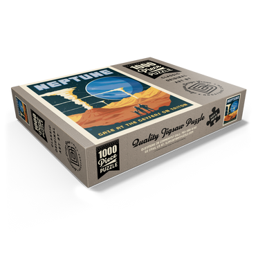 Neptune: The Geysers Of Triton, Vintage Poster 1000 Jigsaw Puzzle box view1