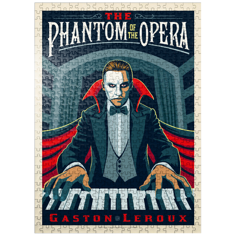 puzzleplate The Phantom Of The Opera: Gaston Laroux, Vintage Poster 500 Jigsaw Puzzle