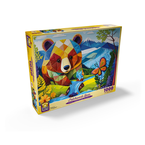 Patchwork Bear 1000 Jigsaw Puzzle box view2