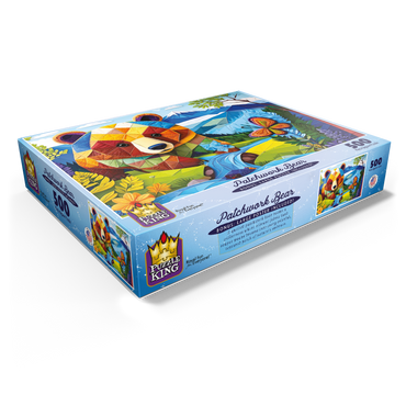 Patchwork Bear 500 Jigsaw Puzzle box view1