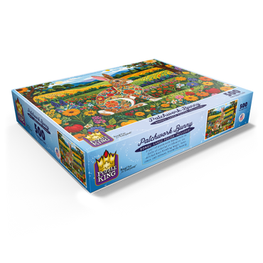 Patchwork Bunny 500 Jigsaw Puzzle box view1