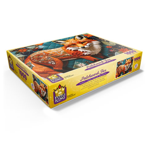 Patchwork Fox 1000 Jigsaw Puzzle box view1