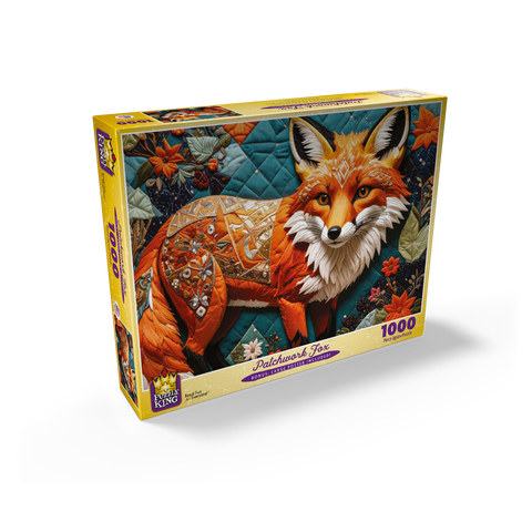 Patchwork Fox 1000 Jigsaw Puzzle box view2
