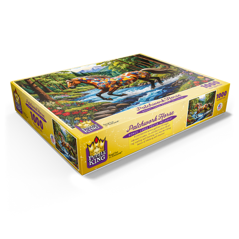 Patchwork Horse 1000 Jigsaw Puzzle box view1