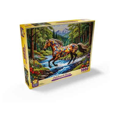 Patchwork Horse 1000 Jigsaw Puzzle box view2