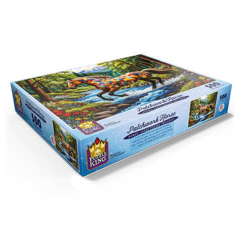 Patchwork Horse 500 Jigsaw Puzzle box view1
