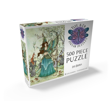 Woodland Gathering Fairy - Amy Brown 500 Jigsaw Puzzle box view2