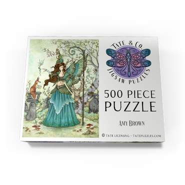 Woodland Gathering Fairy - Amy Brown 500 Jigsaw Puzzle box view3