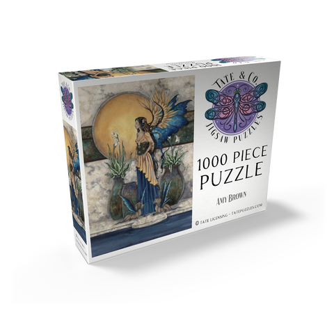 Tranquility Pool Fairy - Amy Brown 1000 Jigsaw Puzzle box view2