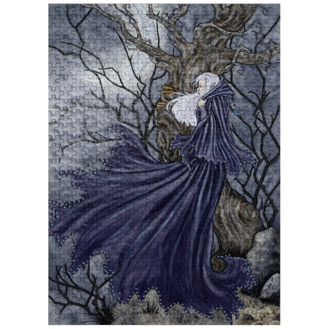 puzzleplate Night Winds Elf - Amy Brown 500 Jigsaw Puzzle