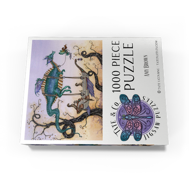 The Voyage Airship - Amy Brown 1000 Jigsaw Puzzle box view3